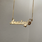 Nameplate Necklace